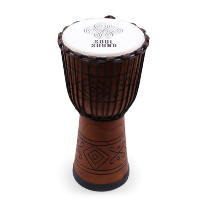 Nagy Pro Djembe Dob - Lélek Hang (mély) - 50 cm (22 cm átmérő)
