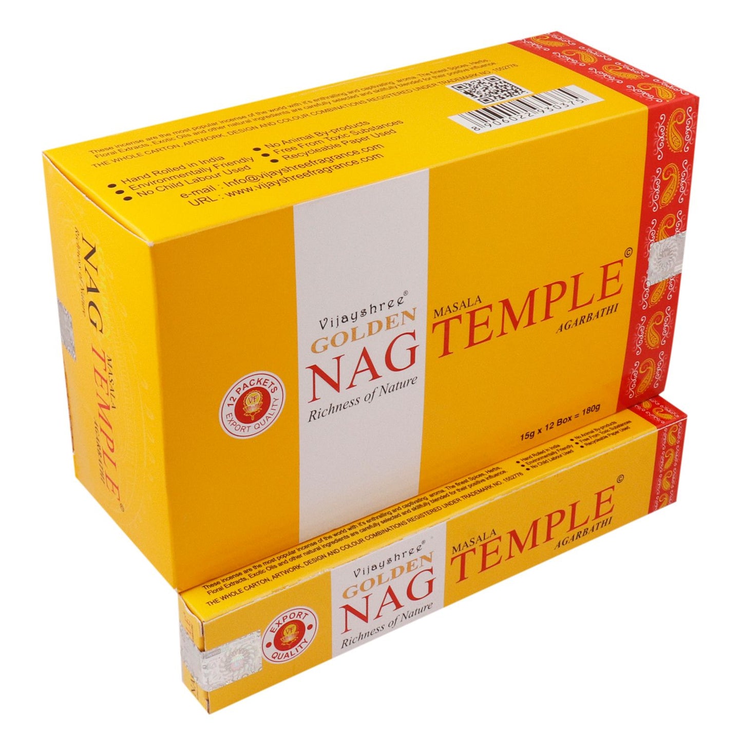 15g Golden Nag - Templomi füstölő