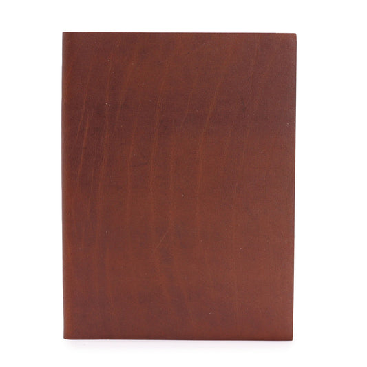 Nagyméretű, sötétbarna napi jegyzetfüzet – 100 vonalas oldal – 20x15 cm