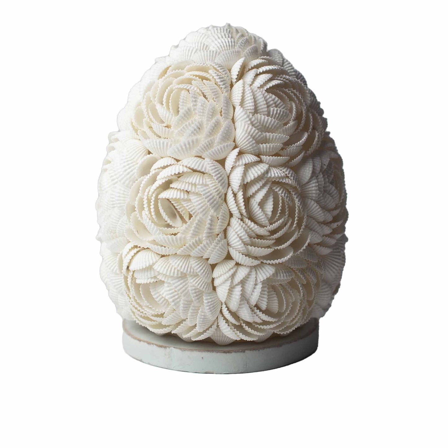 Bohém Kagylólámpa – Ovális Rózsaszín – 15cm