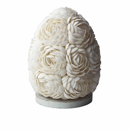 Bohém Kagylólámpa – Ovális Rózsaszín – 15cm