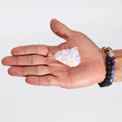 Small Enhanced Quartz - Aura Angel Quartz (approx 40-65gm 3.5-5cm)