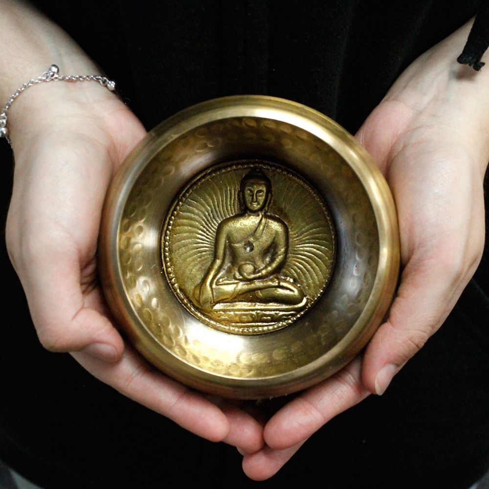 Gyógyító Buddha hangtál szett 10cm (min. 500g)
