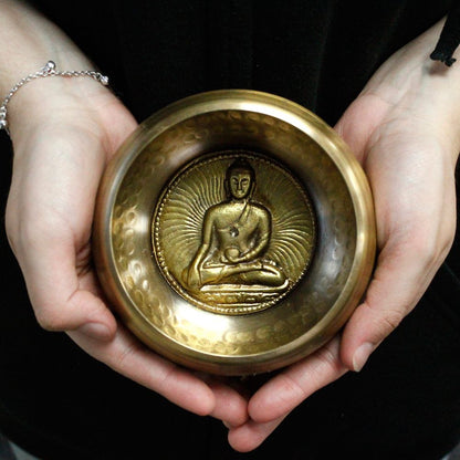 Gyógyító Buddha hangtál szett 10cm (min. 500g)