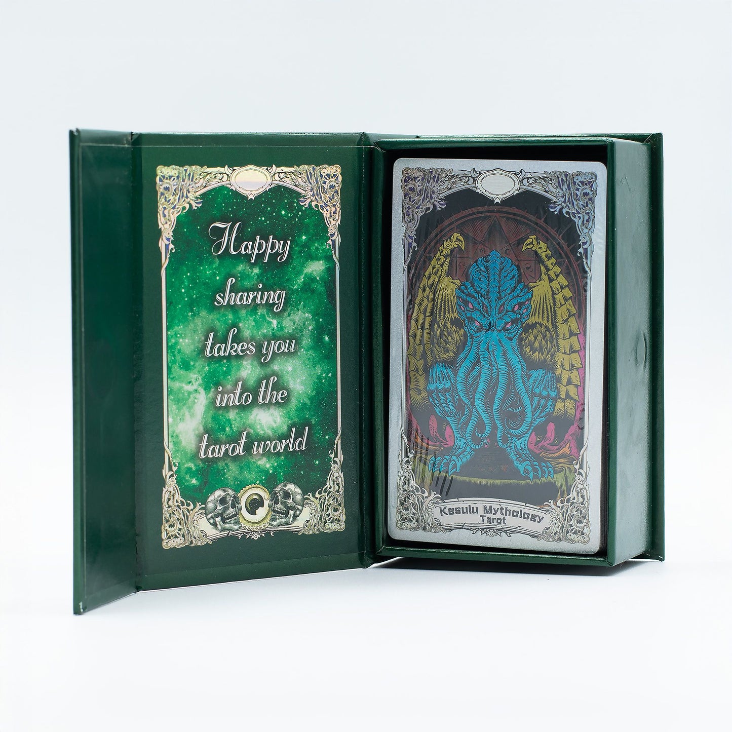 Fóliás Tarot Kártya Készlet - Cthulhu Mitológia - füzettel