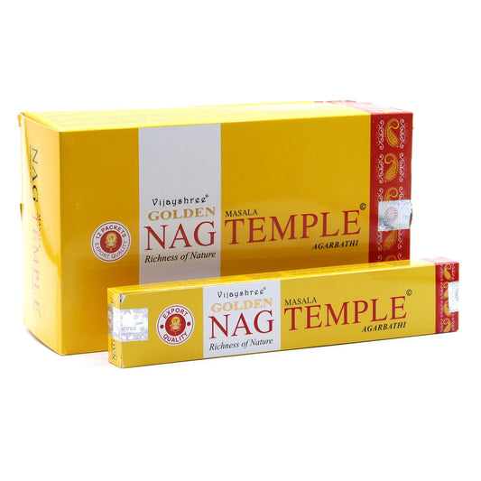 15g Golden Nag - Templomi füstölő