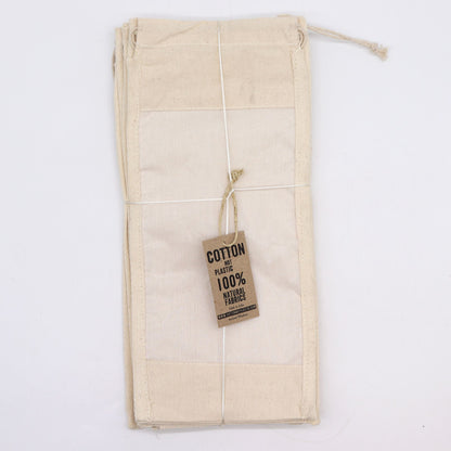 Hosszú, pamut ablakzsák – 35x15 cm