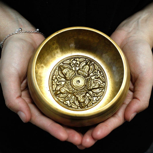 Öt Buddha Hangtál Szett 10cm (min. 400g)