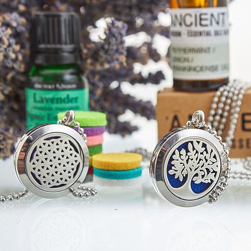 Aromaterápiás karkötő – macska és virágok – 20 mm