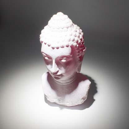 Buddha mellszobor lámpa Cseresznye repesztett – Ovális talp