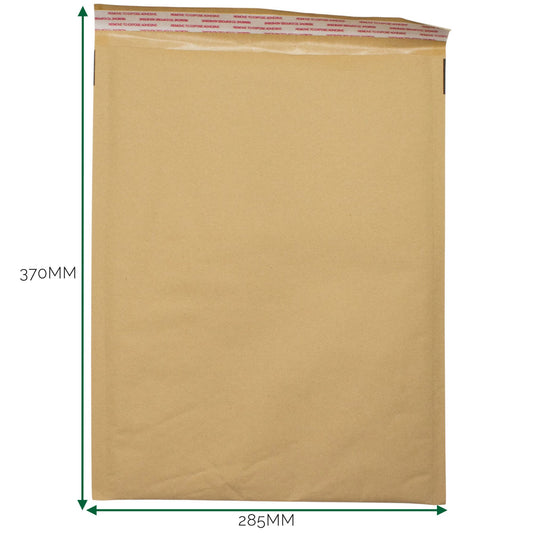 Erősített buborékos boríték (285x370+40 mm)