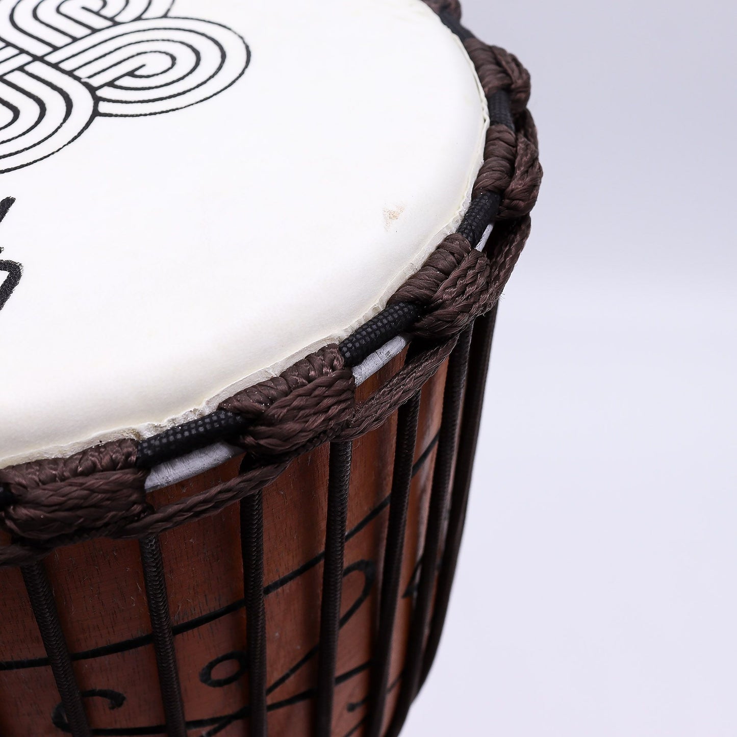 Nagy Pro Djembe Dob - Lélek Hang (mély) - 50 cm (22 cm átmérő)