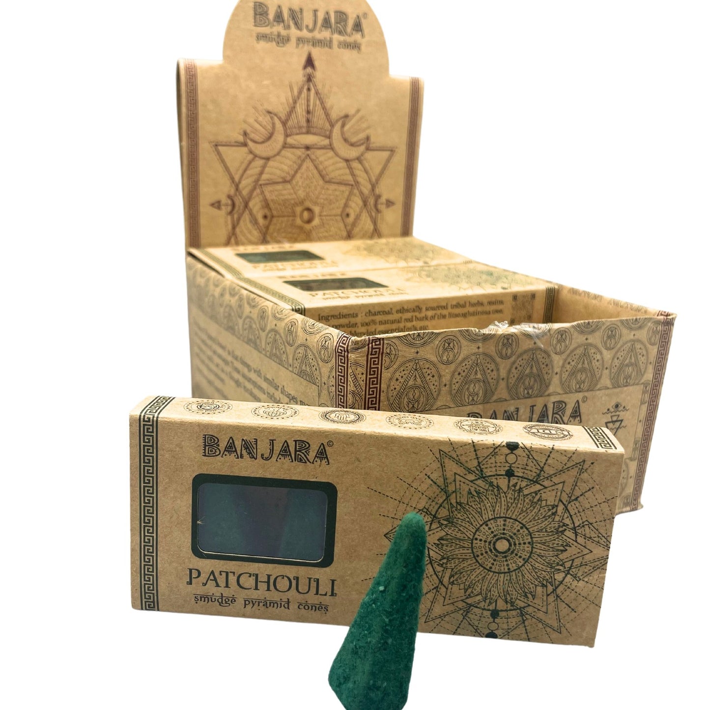 Banjara Smudge Piramis Kúp - Pacsuli