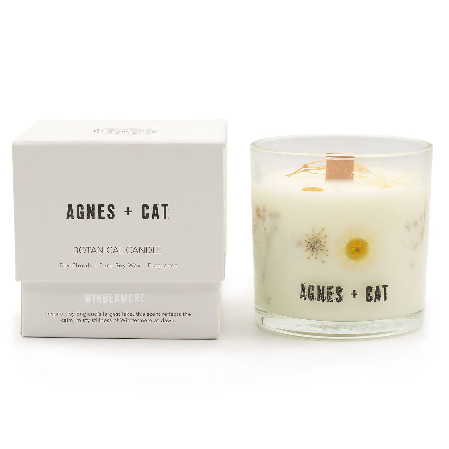 Agnes + Cat Növényi Szójaviasz Gyertya - Windermere