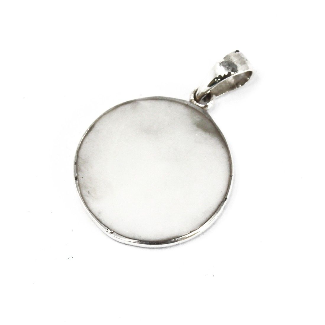 Életfa Ezüst Medál 22mm - Gyöngyház