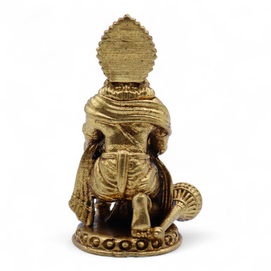 Sárgaréz Miniatűr Istenek - Hanuman (30g) - 36mm