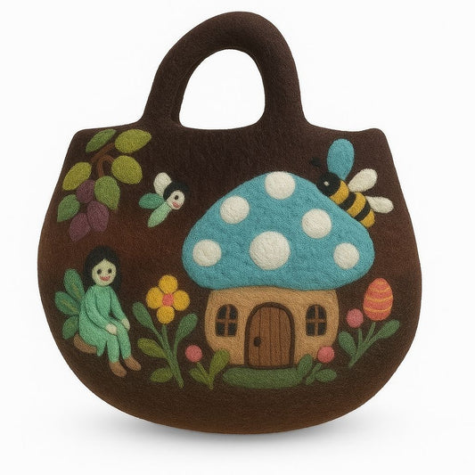 Tündérkert filctáska - 35x27cm