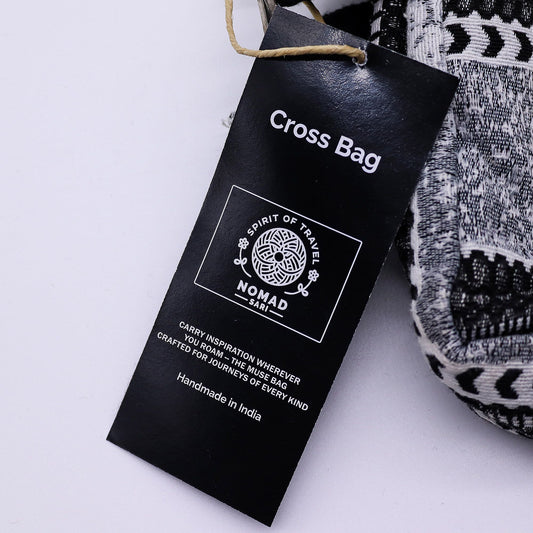 Jacquard természetes táskák – Urban Caravan – Cross Bag